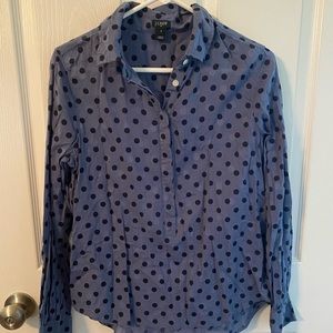 J. Crew Popover Blouse
